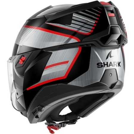 Kask Shark Oxo Sikter black silver red M