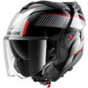 Kask Shark Oxo Sikter black silver red L