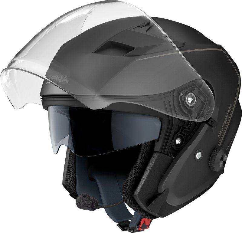 Kask SENA OUTSTAR 2 black matt L