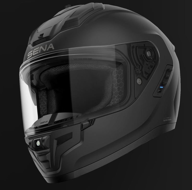 Kask SENA PHANTOM ANC flat black L