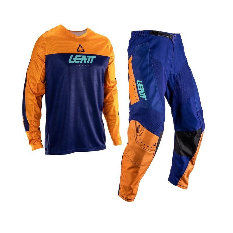 Strój na crossa LEATT MOTO 3.5 V26 orange S