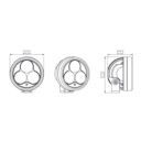 Reflektor drogowy DENALI LED D3 W/DATA/DIM