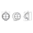 Reflektor przeciwmgielny DENALI LED D3 W/DATA/DIM