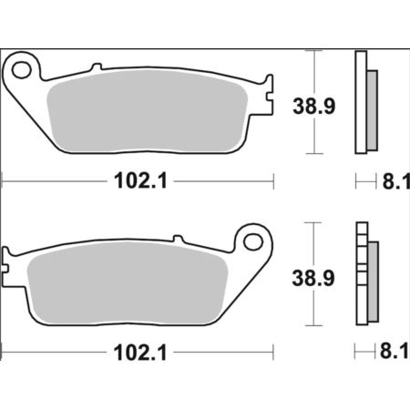 Klocki hamulcowe BREMBO CAGIVA GRANDCANYON 900