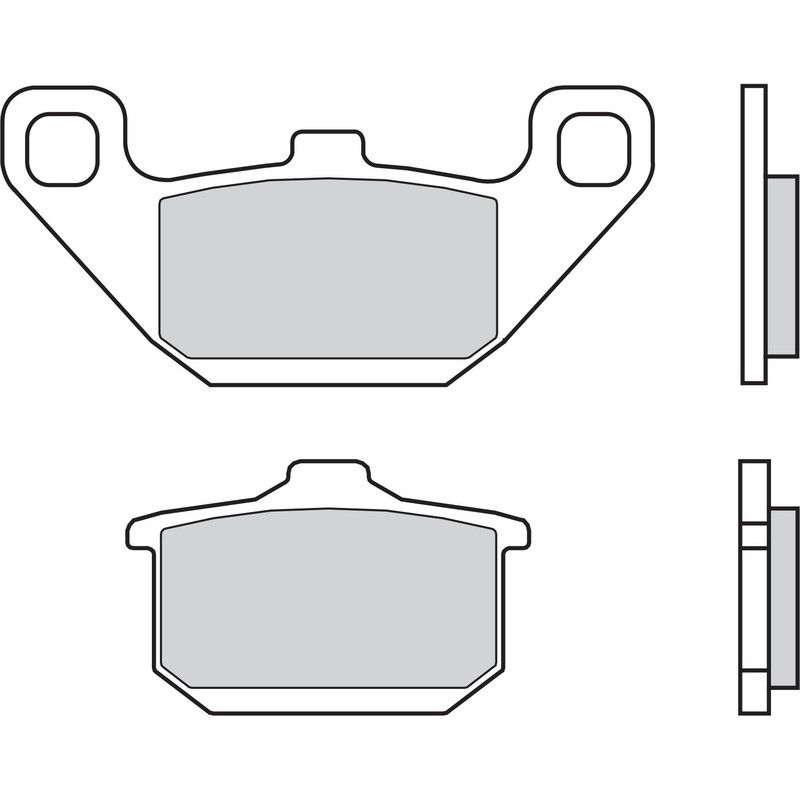 Klocki hamulcowe BREMBO KAWASAKI EL250 ELIMINATOR