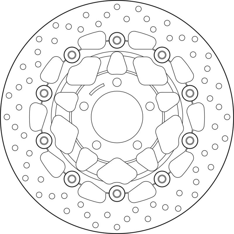 Tarcza hamulcowa BREMBO SUZUKI GSF600 BANDIT