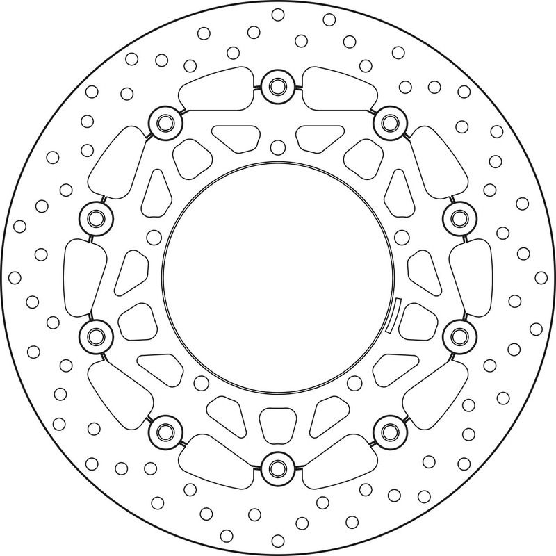 Tarcza hamulcowa BREMBO YAMAHA FZ1N