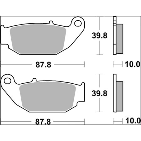 Klocki hamulcowe BREMBO HONDA CB125R