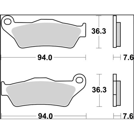 Klocki hamulcowe BREMBO DUCATI 620 MULTISTRADA