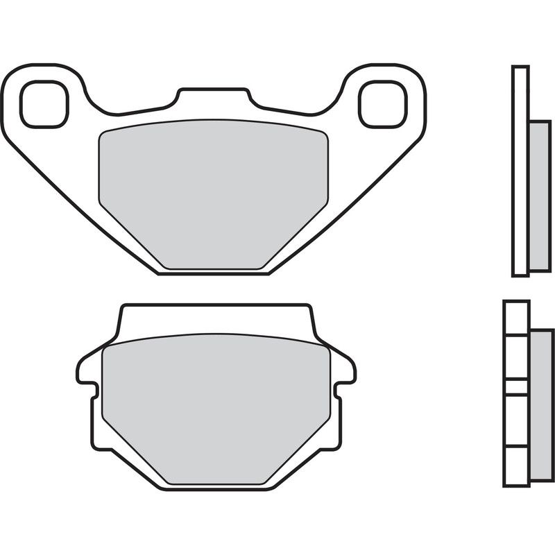 Klocki hamulcowe BREMBO CAN-AM RALLY 200 2X4