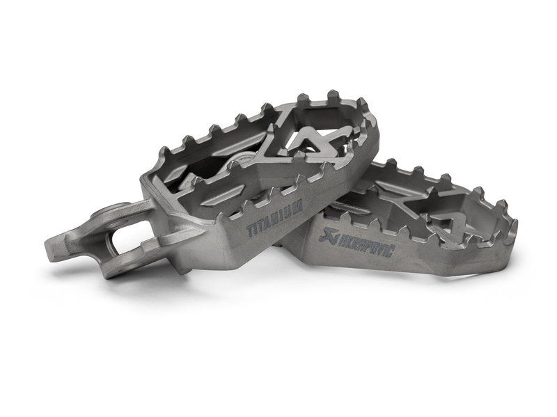 Akrapovic Adventure Footpeg Set (Titanium) Honda C