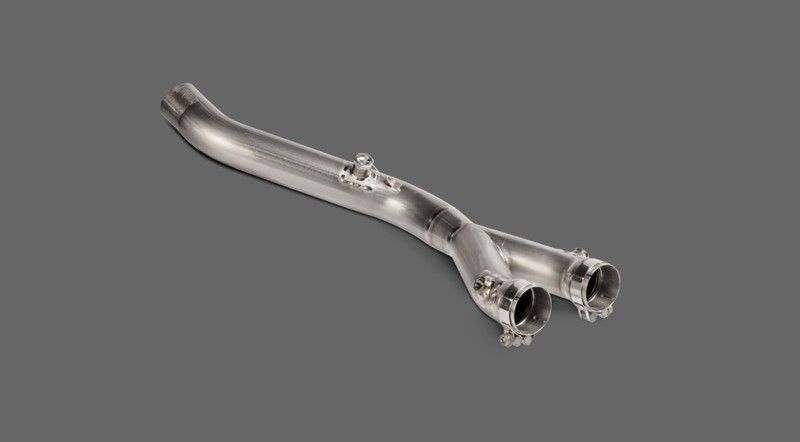 Akrapovic Optional Link Pipe/Collector (Titanium)