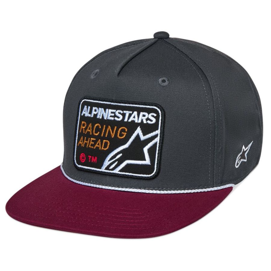Czapka z daszkiem ALPINESTARS INTUITIVE grey/red