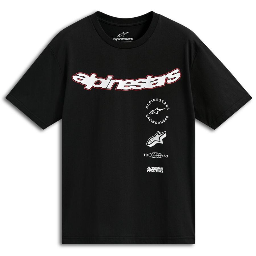 T-shirt ALPINESTARS ABUS SS CSF black L