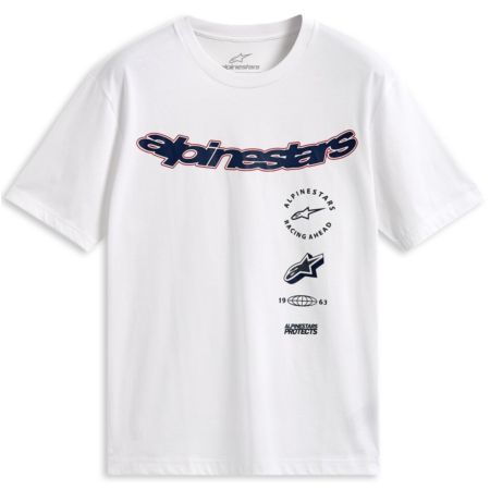 T-shirt ALPINESTARS ABUS SS CSF white L