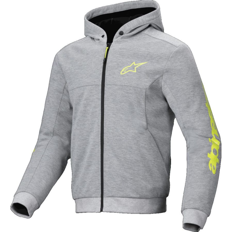 Bluza ALPINESTARS CHROME V2 gray/yellow 3XL