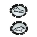 Slidery kolan ALPINESTARS GP PLUS white/black