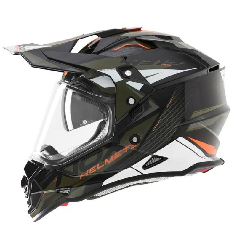 Kask NOX DUOSPORT N312 khaki L