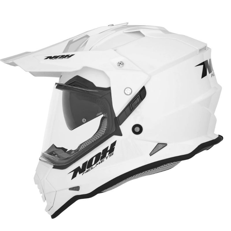 Kask NOX DUOSPORT N312 biały połysk M