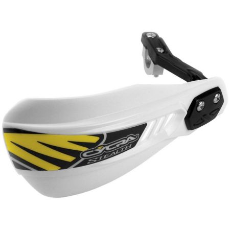 Osłony rąk z mocowaniem CYCRA primal białe