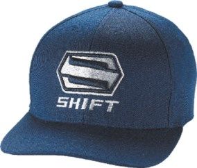 Czapka SHIFT navy nieb. / biała