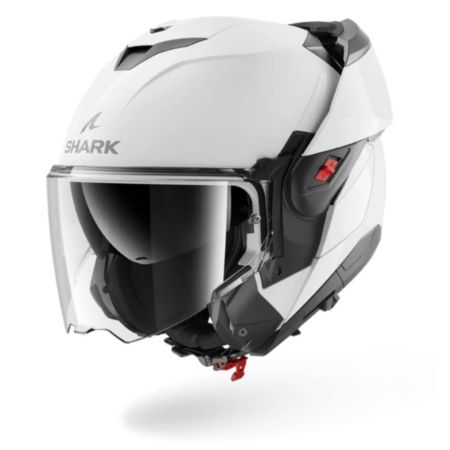 Kask SHARK Oxo Blank Biały połysk M