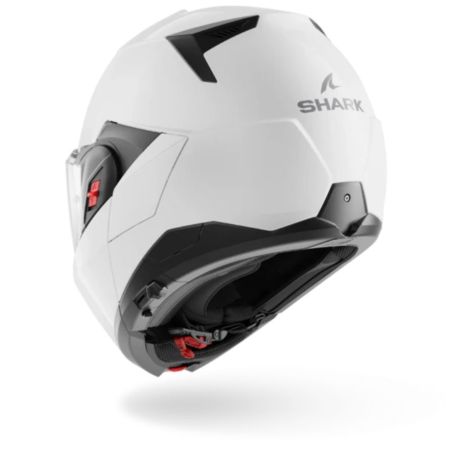 Kask SHARK Oxo Blank Biały połysk M
