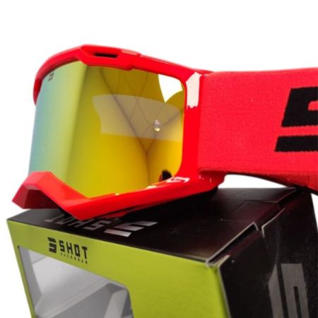 Gogle SHOT ASSAULT 2.0 SOLID IRIDIUM_NEON_OR_GLOSS