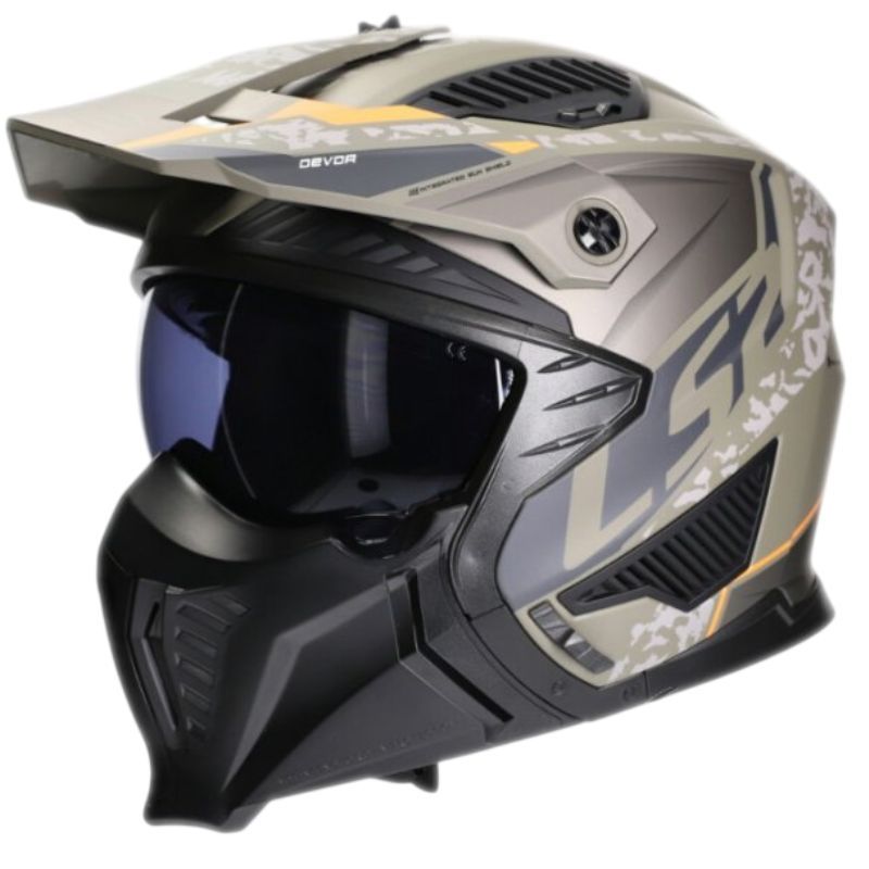 Kask LS2 OF606 drifter devor matt sand-06 XS