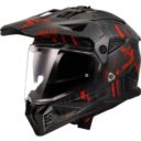 Kask LS2 MX702 pioneer II crazy black red XS