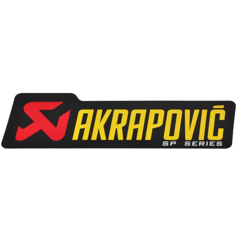 Naklejka AKRAPOVIC sp logo 90 x 26,5 mm