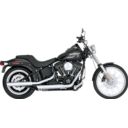 Tłumik slip-on VANCE&HINES HARLEY FLSTC 1584