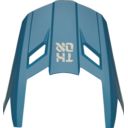 Daszek kasku THOR FLEET FORGE BLUE niebieski XS-M