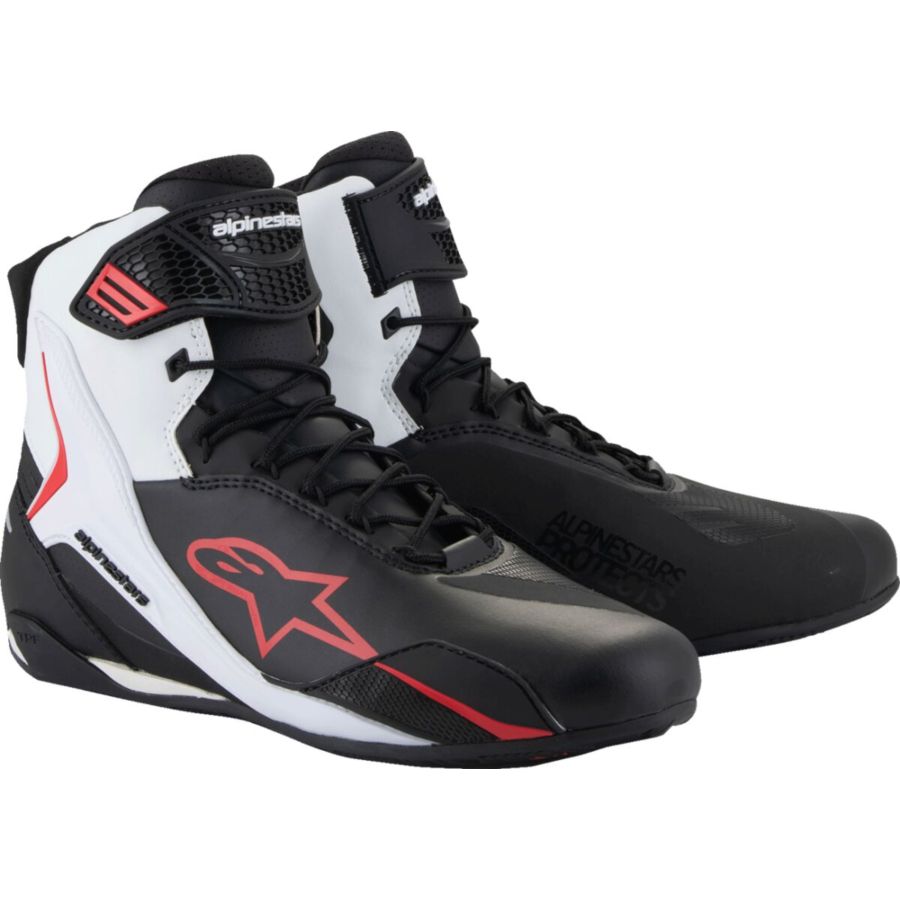 Buty ALPINESTARS FASTER 4 blk/wht/rd 43 (10)