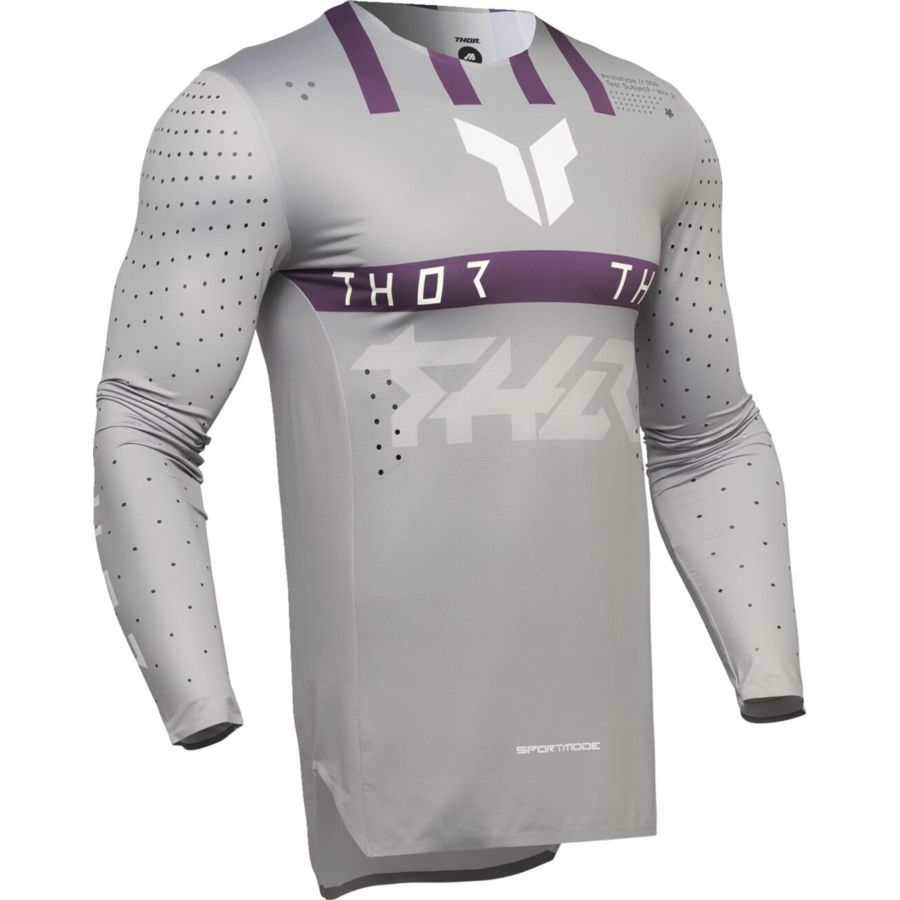 Bluza THOR SPORTMODE FLITE GY/PU szara M