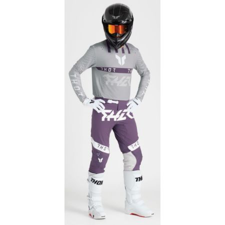 Bluza THOR SPORTMODE FLITE GY/PU szara M