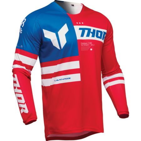 Bluza THOR LAUNCHMODE PATRIOT RWB czerwona S