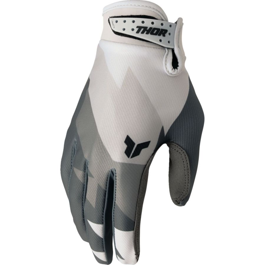 Rękawiczki THOR LAUNCHMODE BRAVE szare XS