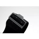 Gogle 100% armega black clear czarny