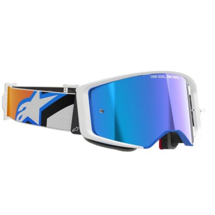 Gogle Alpinestars Supertech CORP niebiesko/poma