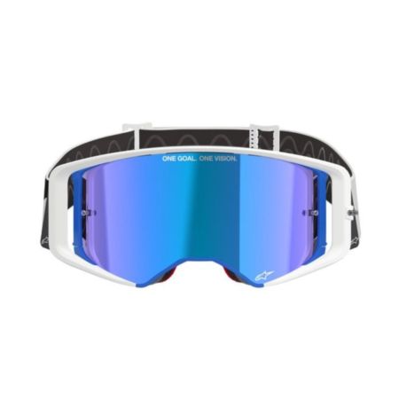 Gogle Alpinestars Supertech CORP niebiesko/poma