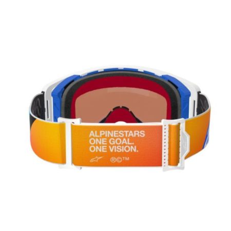 Gogle Alpinestars Supertech CORP niebiesko/poma