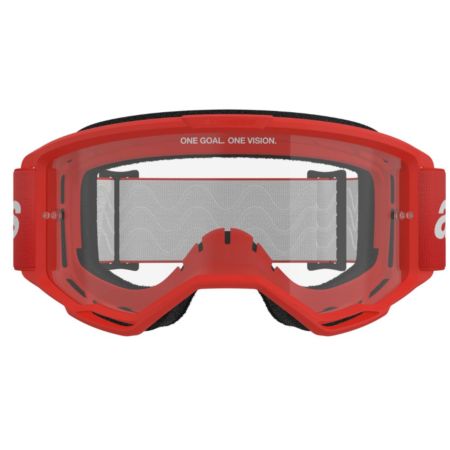 Gogle ALPINESTARS Vision 3 Wordmark Czerwone z Prz