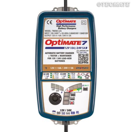 Ładowarka akumulatorów OPTIMATE 7 12/24V TECMATE