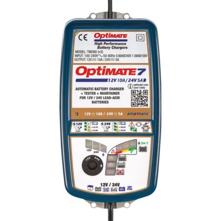 Ładowarka akumulatorów OPTIMATE 7 12/24V TECMATE