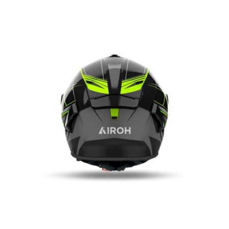 Kask AIROH SPARK 2 SHADOW YELLOW GLOSS czarny 2XL
