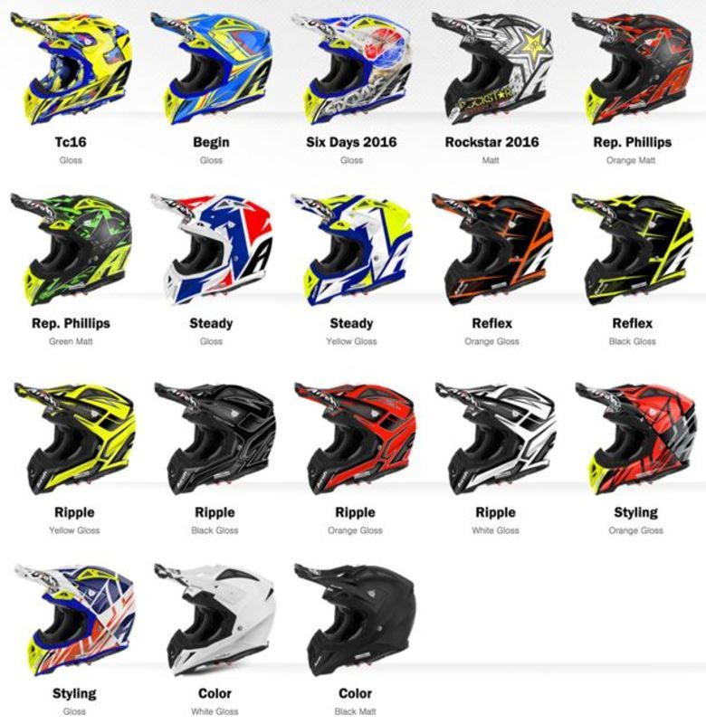 Daszek kasku AIROH AVIATOR 2.2 połysk