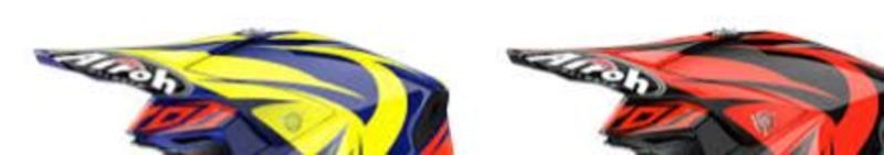 Daszek do kasków AIROH TWIST evil blue gloss