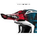 Daszek do kasków AIROH AVIATOR ACE kybon blue/red