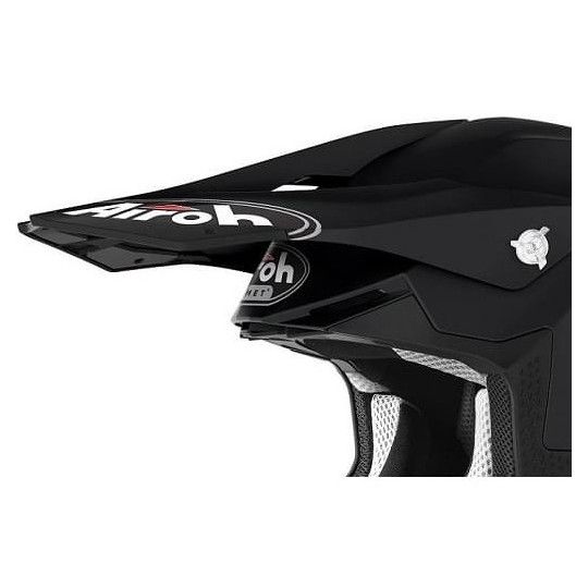 Daszek do kasków AIROH WRAAP / WRAAAP black matt